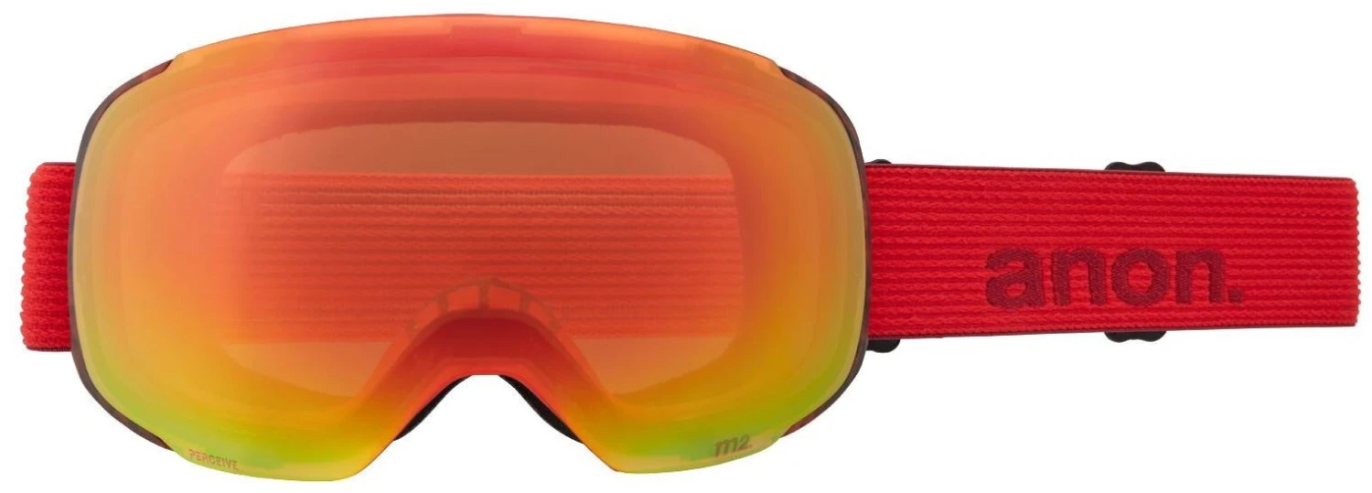 Anon M2 + MFI Face Mask Red (Lens: Perceive Sunny Red) Anon M2 + MFI Face Mask Red (Lens: Perceive Sunny Red) -Ski Promotions Magasin anon m2 mfi face mask red lens perceive sunny red 1