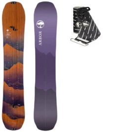 Arbor Swoon Camber Splitboard 21/22 + Skins