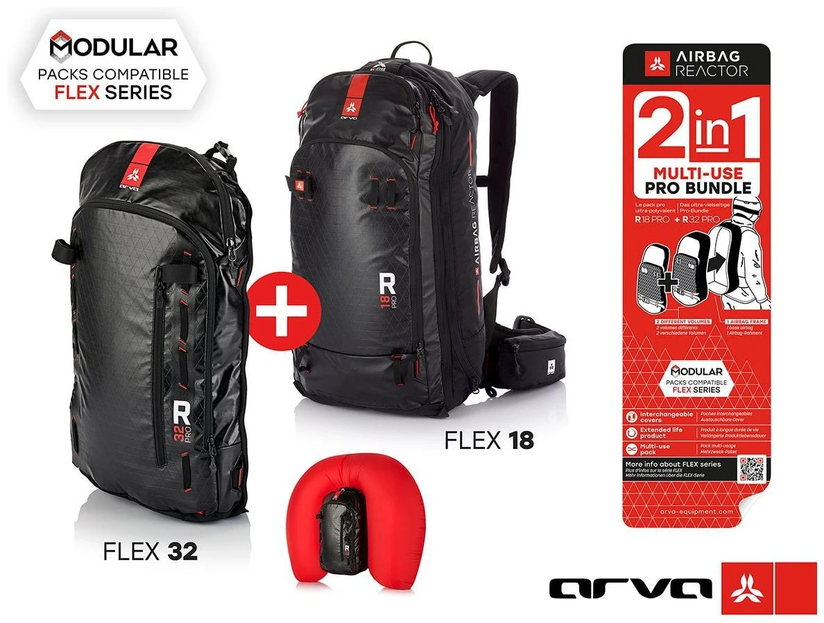 Arva Flex Pro Bundle (18+32) Arva Flex Pro Bundle (18+32) -Ski Promotions Magasin arva flex pro bundle 18 32 18 32 l 0 1