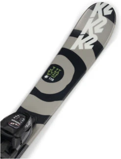 K2 Juvy -Ski Promotions Magasin k2 juvy black grey brown 109 black grey brown 5