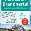 Kompass Carte Randonnée 032 Montafon, Brandnertal, Gargellen, Bielerhöhe, Silvretta