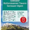 Kompass Carte Randonnée 223 Sölktäler, Rottenmanner Tauern, Seckauer Les Alpes