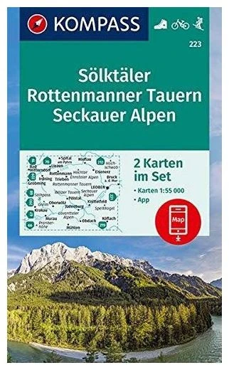 Kompass Carte Randonnée 223 Sölktäler, Rottenmanner Tauern, Seckauer Les Alpes Kompass Carte Randonnée 223 Sölktäler, Rottenmanner Tauern, Seckauer Les Alpes -Ski Promotions Magasin kompass wandelkaart 223 solktaler rottenmanner tauern seckauer alpen 0