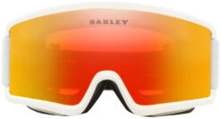Oakley Target Line M Matte White (Lens: Fire Iridium) -Ski Promotions Magasin oakley target line m matte white lens fire iridium 1
