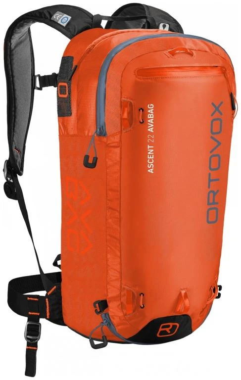 Ortovox Ascent 30 Avabag + inflating unit Ortovox Ascent 30 Avabag + Inflating Unit -Ski Promotions Magasin ortovox ascent 30 avabag incl unit crazy orange 13