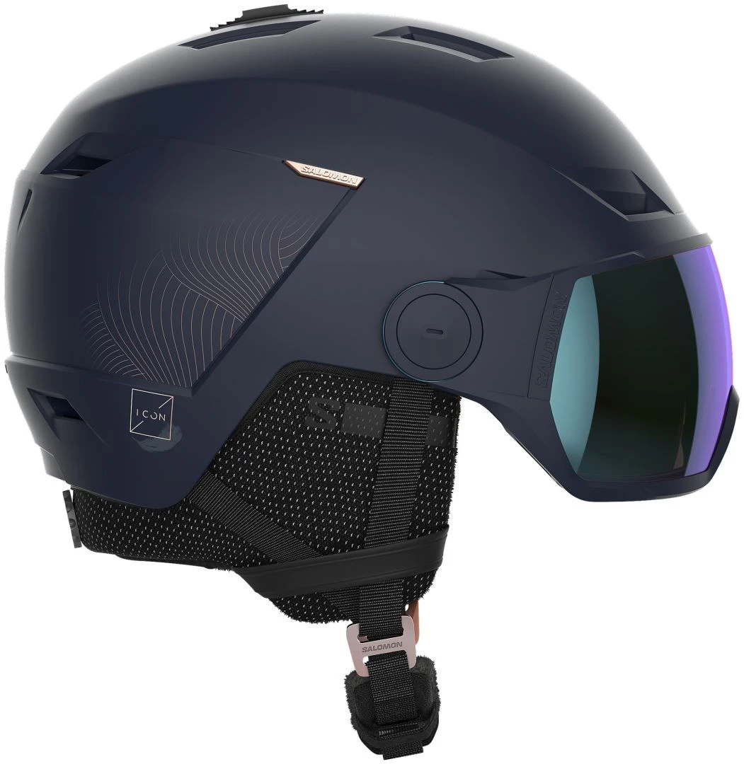 Salomon Icon LT Visor Photo Sigma Salomon Icon LT Visor Photo Sigma -Ski Promotions Magasin salomon icon lt visor photo sigma wisteria navy s 53 56 cm wisteria navy 0