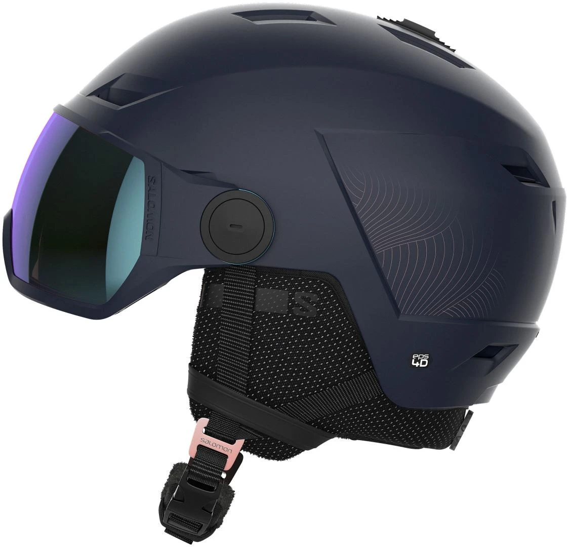 Salomon Icon LT Visor Photo Sigma Salomon Icon LT Visor Photo Sigma -Ski Promotions Magasin salomon icon lt visor photo sigma wisteria navy s 53 56 cm wisteria navy 1