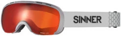 Sinner Marble OTG Matte Light Grey (Lens: Double Full Red Mirror) -Ski Promotions Magasin sinner marble otg matte light grey lens double full red mirror 1